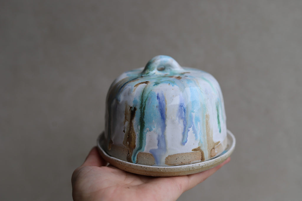 Butter Dish - Ocean Mist