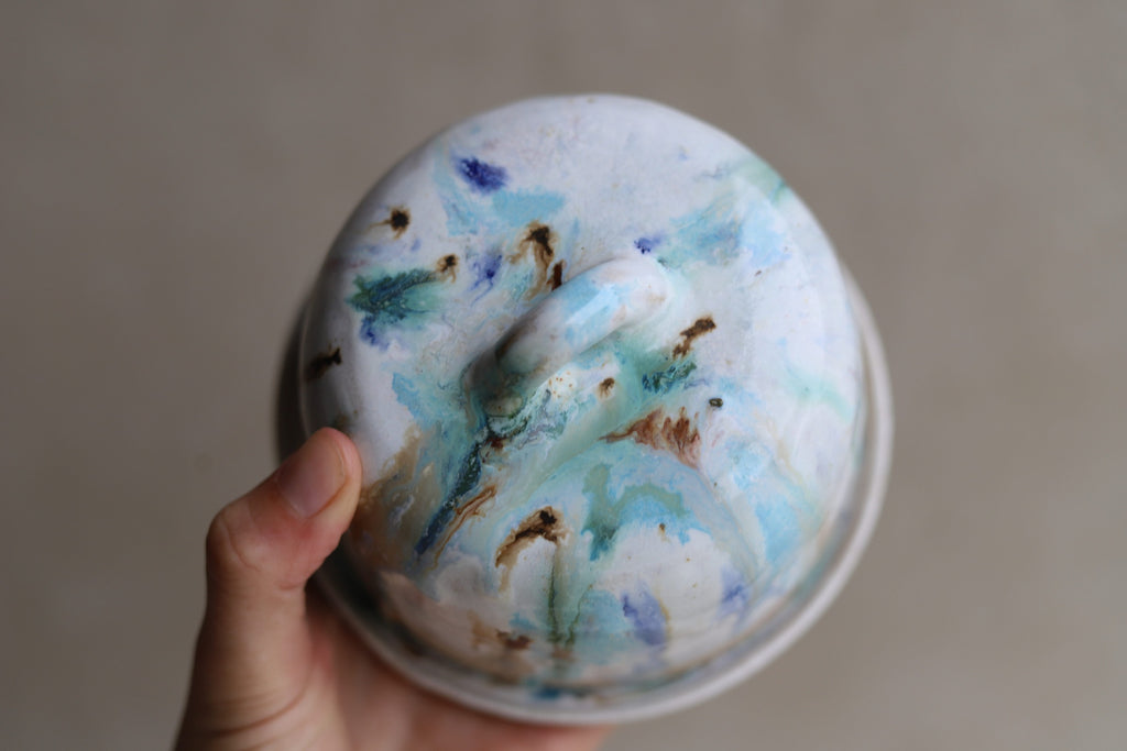 Butter Dish - Ocean Mist