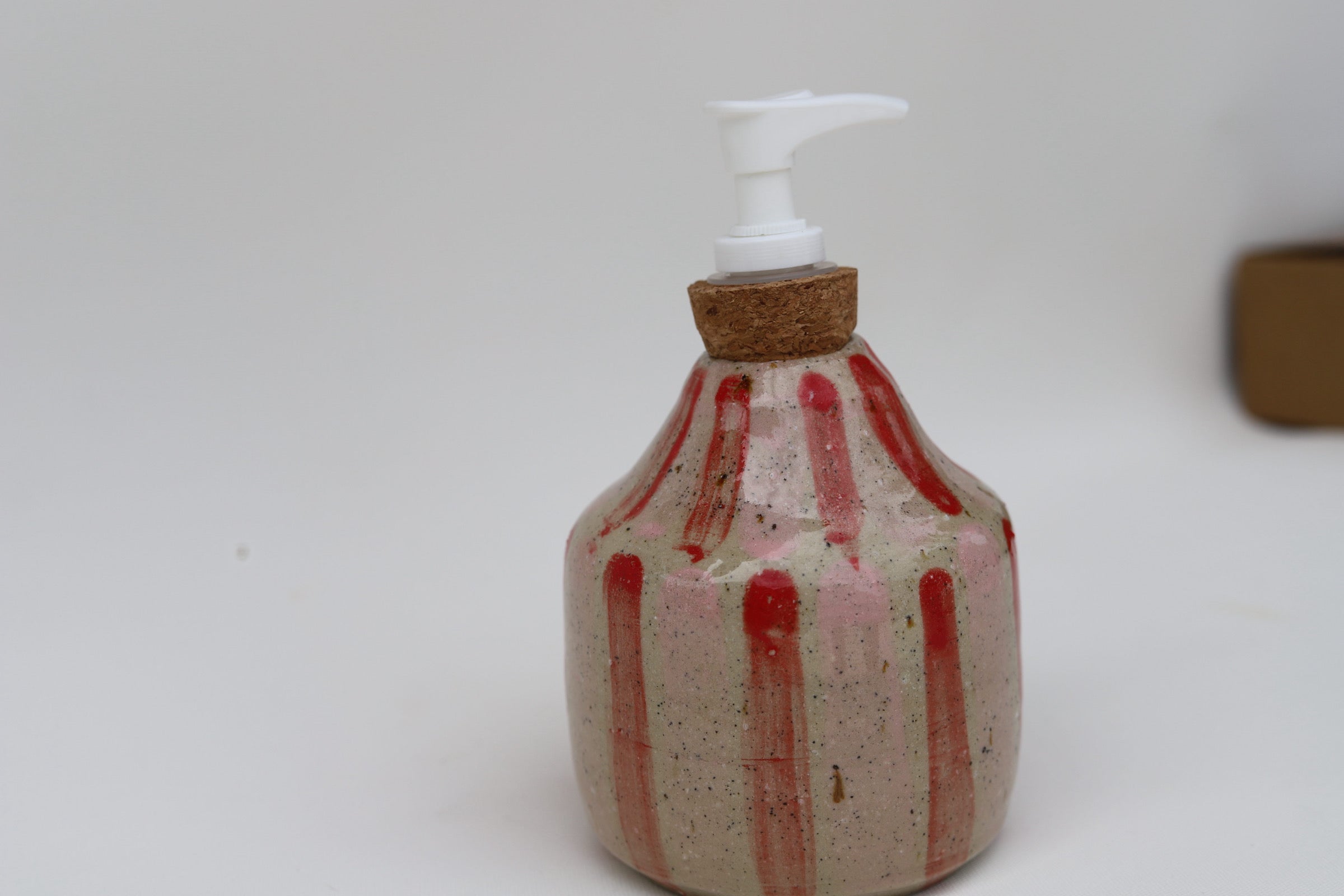 Stripe Soap Dispenser